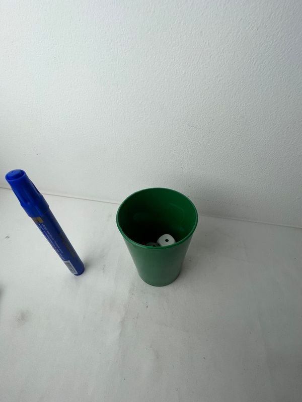 Juego de Generala con Cubilete Plástico y 5 Dados