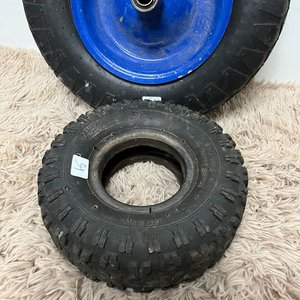 Juego de 2 Ruedas para Carretilla: Diámetro 36cm y Cubierta 24cm - imagen 4