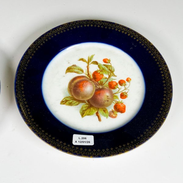 Platos de porcelana decorados con frutas de Buenos Aires - imagen 2