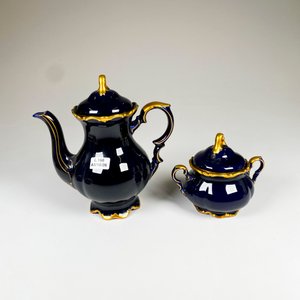 Dos piezas de porcelana Bavaria, tetera y azucarero - imagen 2