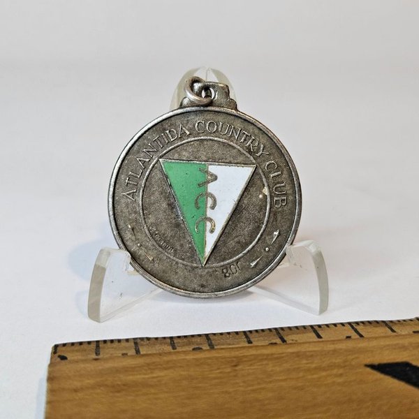 Medalla de Plata y Esmalte Atlantida Country Club - imagen 1