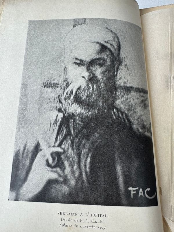 Libro raro de Paul Verlaine, autografiado y editado en 1913 - imagen 5