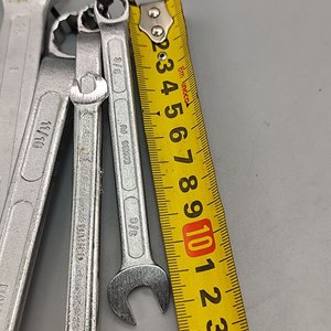 Juego de 5 Llaves Fijas y Combinadas Bahco PUA Made in Argentina - imagen 11