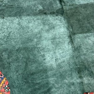Retazo de Cuero Verde para Tapicería - imagen 2