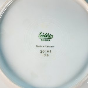 Set de Porcelana Bavaria Edelstein: Plato Torta y 6 Platos Postre - imagen 4