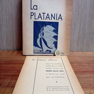 Libro "La Platania" Primera Edición de Edgardo Ubaldo Genta (1942) - imagen 2