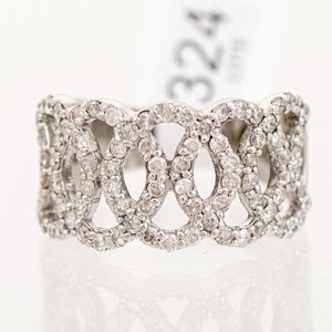Anillo de Oro 18k con Brillantes Aprox. 1Ct - imagen 1
