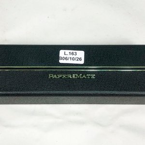 Lapicera Papermate Verde y Dorada en Estuche Original - imagen 4