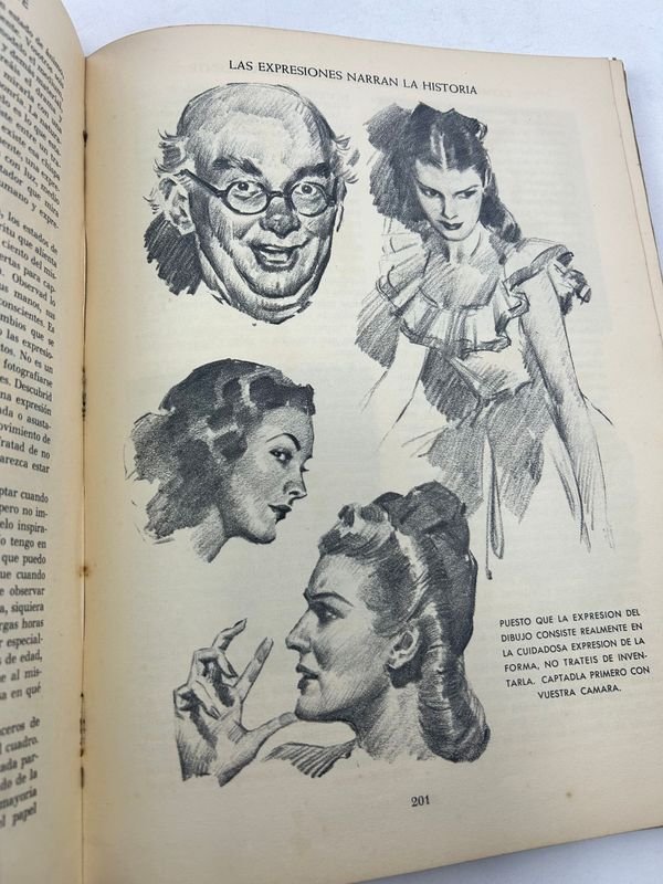 Ilustración creadora por Andrew Loomis - Librería Hachette 1951 - imagen 8