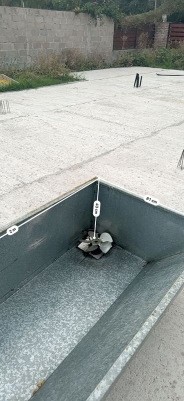 Gran campana extractora con forzador de chapa galvanizada - imagen 8