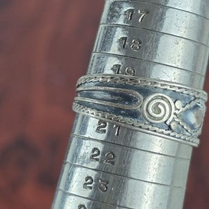 Anillo Antiguo de Plata 925 con Diseño Celta - imagen 5