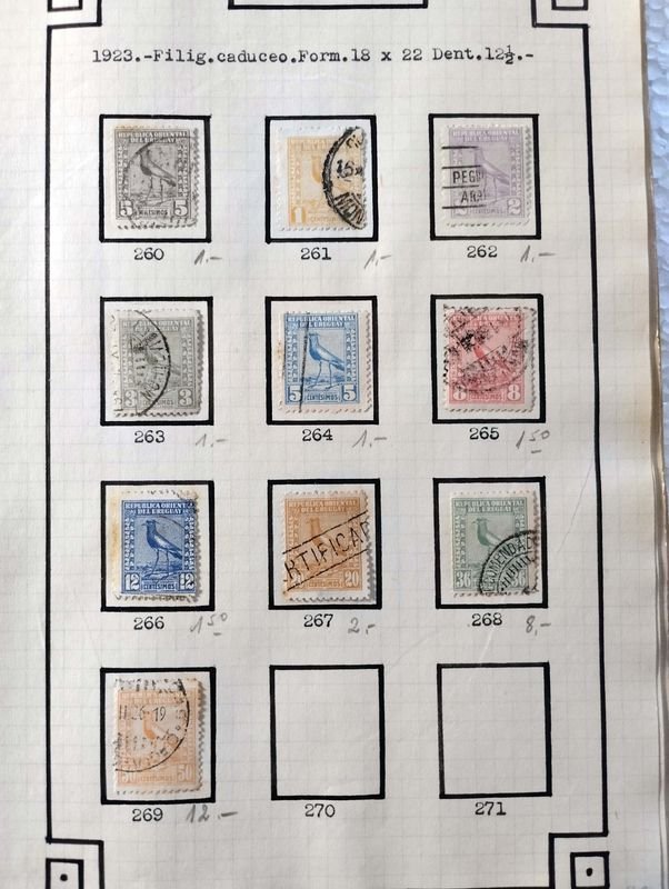 Colección de Sellos de Uruguay: Historia y Cultura - imagen 4
