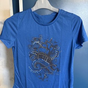 Lote de 9 Camisetas de Dama Rosadas y Azules - Talles S/M - imagen 3