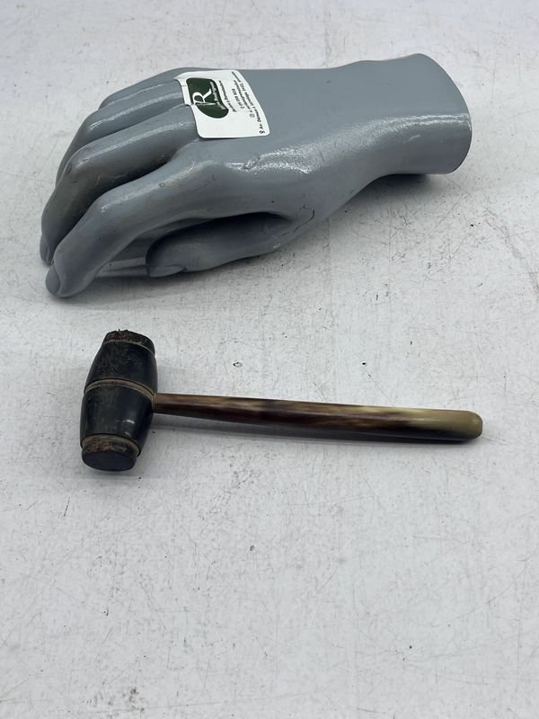 Martillo de Rematador de Guampa Artesanal