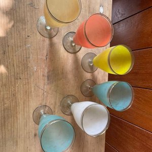 COPAS DE CRISTAL COLORES VARIOS - imagen 3