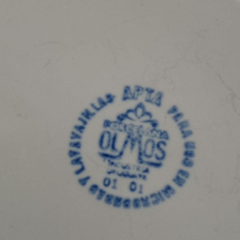 Platos de porcelana Olmos con logo de La Casa Violeta - imagen 4