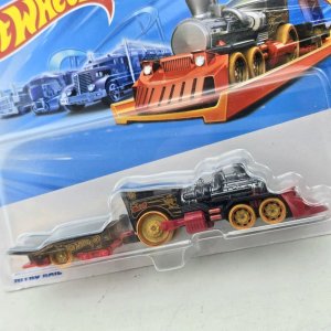 Hot Wheels Trak Fleet Nitro Rail Tren Carga - imagen 2