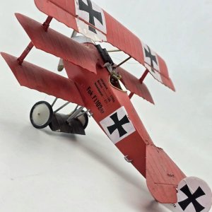 Réplica Avión Fokker Dr.I "Barón Rojo" 1917 - imagen 6