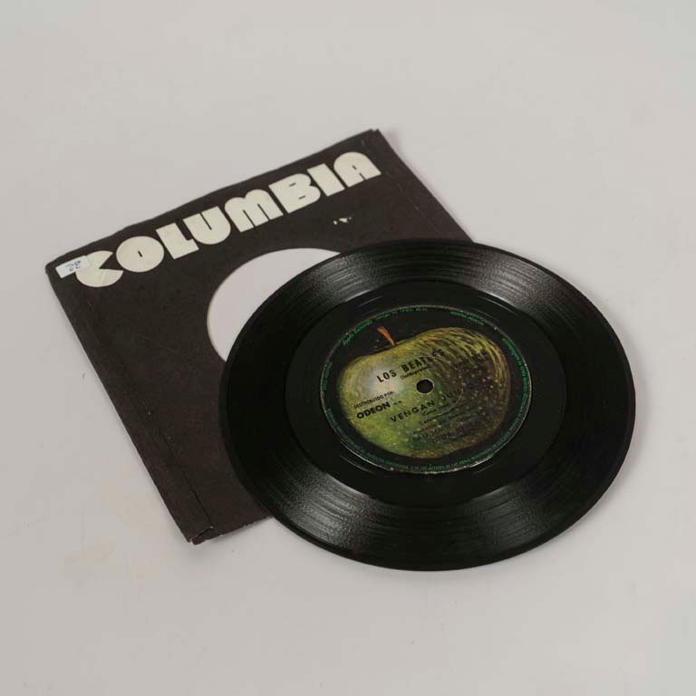 Disco Vinilo Single Los Beatles - Vengan Juntos (Edición Argentina)