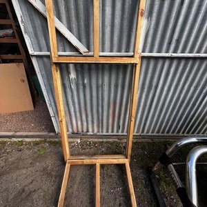 Ventana de Madera con Marco de Dos Hojas - imagen 1