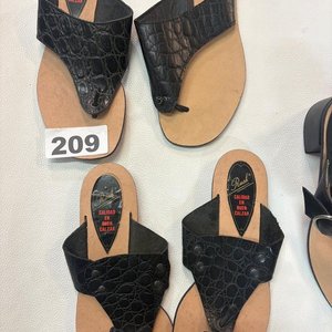 Pares Sandalias Dama Cuero Artesanales Talle 36 - imagen 3