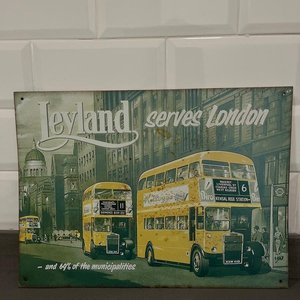 Lote anterior: Chapa Decorativa "Leyland Serves London"