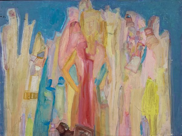 Lote anterior: Pintura de Eduardo Gandos 'Primavera amarilla' - Oleo sobre tela