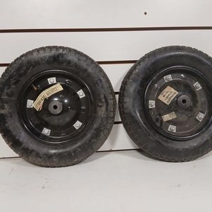 2 Ruedas para Carretilla, Repuestos para Bordeadora y Tapas para Poliuretano - imagen 3