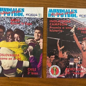 Lote siguiente: Revistas "Historia de los Mundiales de Fútbol" - Colección Especial El Gráfico
