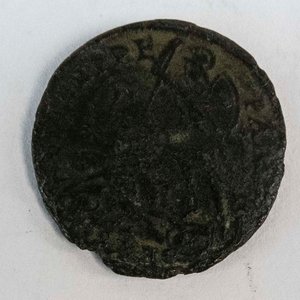 Moneda Antigua de Bronce Romana - Constancio II (348-354 d.C.) - imagen 2