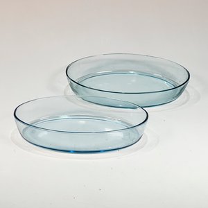 Set de 2 Fuentes Ovales de Vidrio para Horno - imagen 1