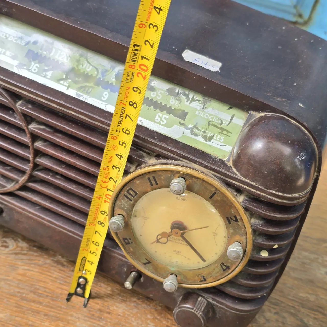 Item lote-03-radio-despertador-valvular-no-se-probo - Image 5