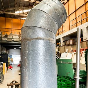 Tramo de Ducto/Chimenea de Chapa Galvanizada - imagen 3