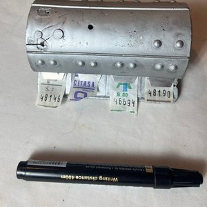 Boletera Antigua de Guarda de Ómnibus con Boletos - imagen 1