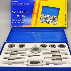 Lote anterior: Juego de Terrajas y Machos Métricos de 12 Piezas en Caja de Chapa