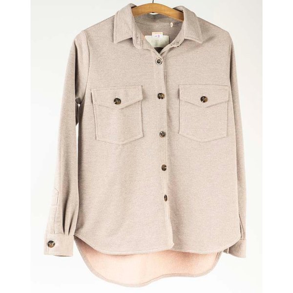 Sobrecamisa Lemon Beige Mujer Talle Único - imagen 1