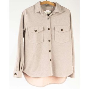 Sobrecamisa Lemon Beige Mujer Talle Único - imagen 1