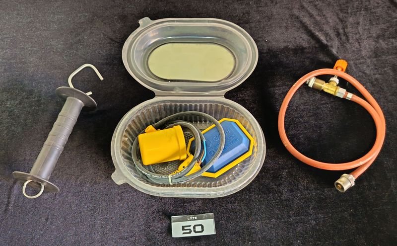 Flotador de Nivel Gianni, Manguera para Soplete a Gas y Manija para Alambre Eléctrico