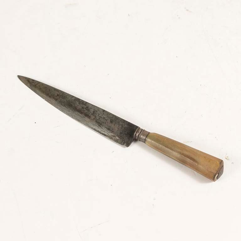 Lote siguiente: Cuchillo de mango con hoja de Franz Wenk