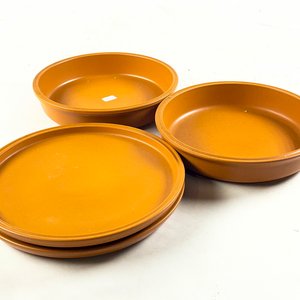 Lote anterior: Juego de 4 Fuentes Circulares de Cerámica Color Ocre