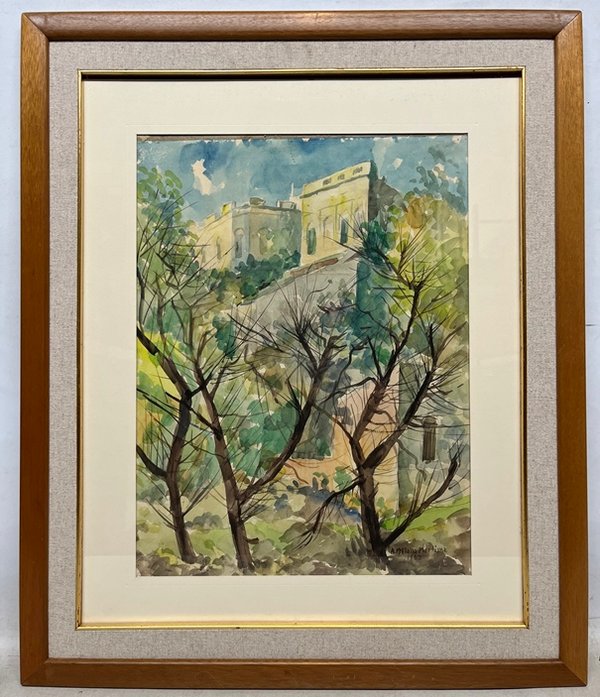 Lote siguiente: Artigas Milans Martinez - Paisaje de Salto