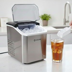 Máquina Eléctrica para Hacer Hielo VIGORE - Cubos Perfectos - imagen 2