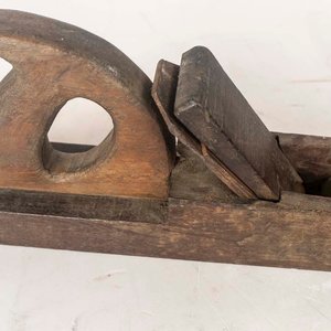 Cepillo de Carpintero Antiguo de Madera - 75 cm - imagen 2