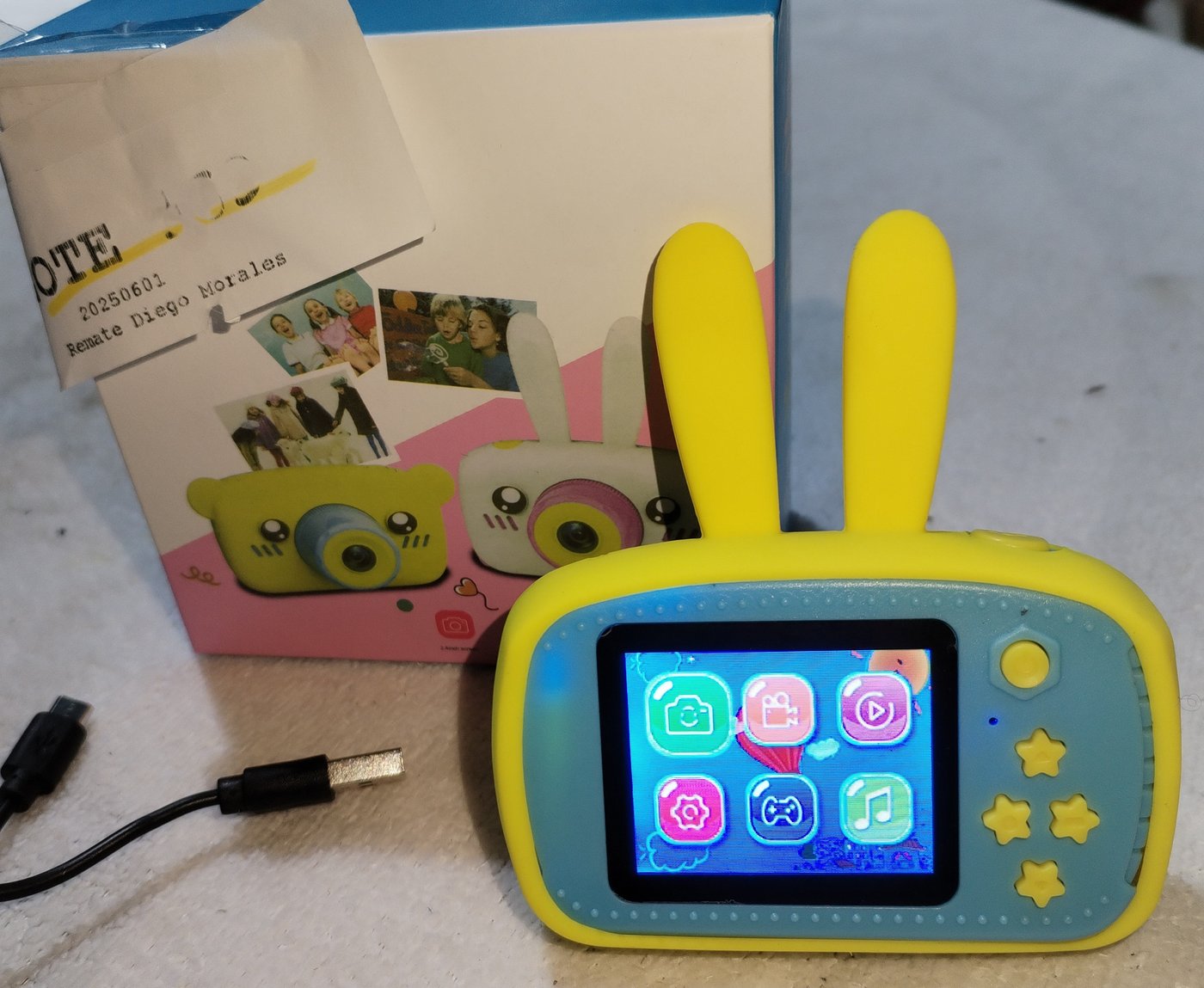 Cámara de fotos digital recargable para niños - imagen 3