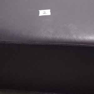 Puff Rectangular Negro para Pie de Cama o Asiento - imagen 4