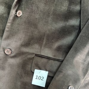 Saco de Vestir Marrón Talle 52 - imagen 2