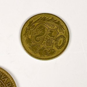 Tres Monedas Peruanas "Sol de Oro" de Colección - imagen 5