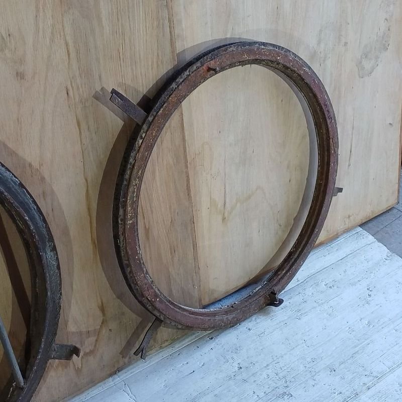 Ventanas redondas en hierro para decoración - imagen 6