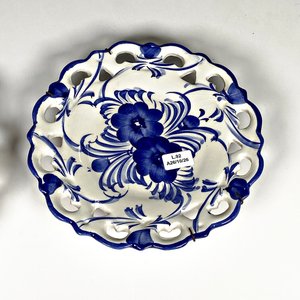 Dos Platos de Cerámica Decorativos, Uno Portugués - imagen 2