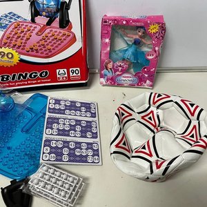 Lote de Bingo, Hada Voladora y Pelota de Fútbol - imagen 5